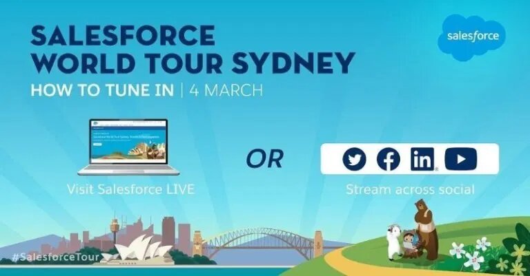 Salesforce world tour Sydney Redefined